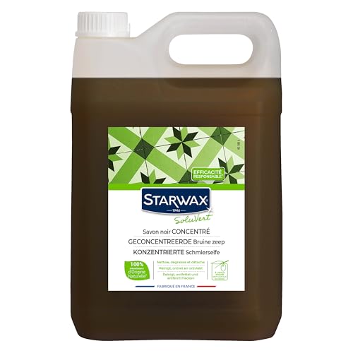 STARWAX SOLUVERT - Savon Noir Concentré à l'Huile d'Olive -