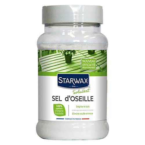 STARWAX SOLUVERT - Sel d'Oseille - Elimine les Taches de