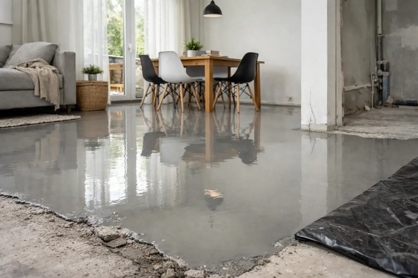 Sol autonivelant maison avantages et inconvénients